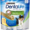 Purina DentaLife Made in USA Facilities Small/Medium Dog Dental Chews, Daily – 40 ct. Pouch